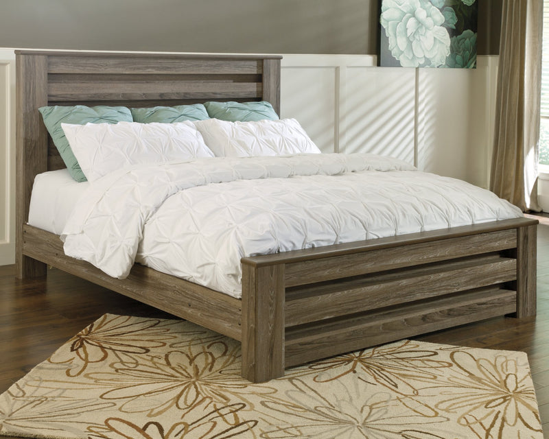 Zelen King Panel Bed image